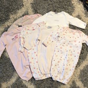 LOT OF 6!!! 0-3 Month Sleep Sacks!!!